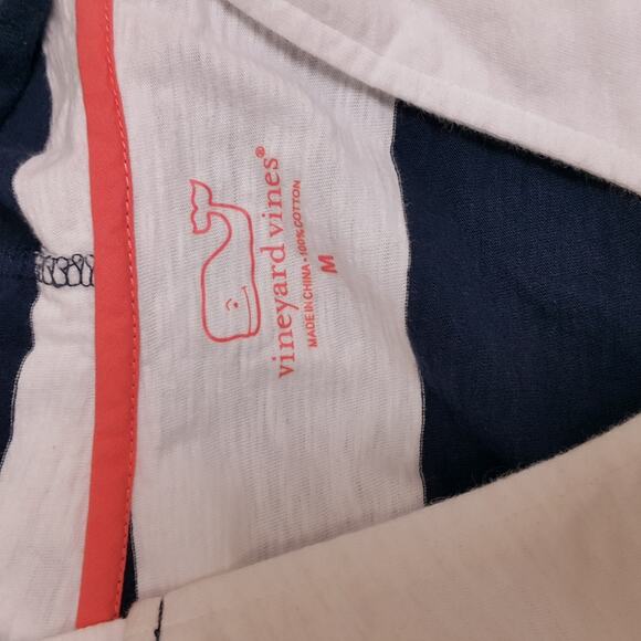 Vineyard Vines Medium hooded striped tee, nautical - Picture 3 of 5